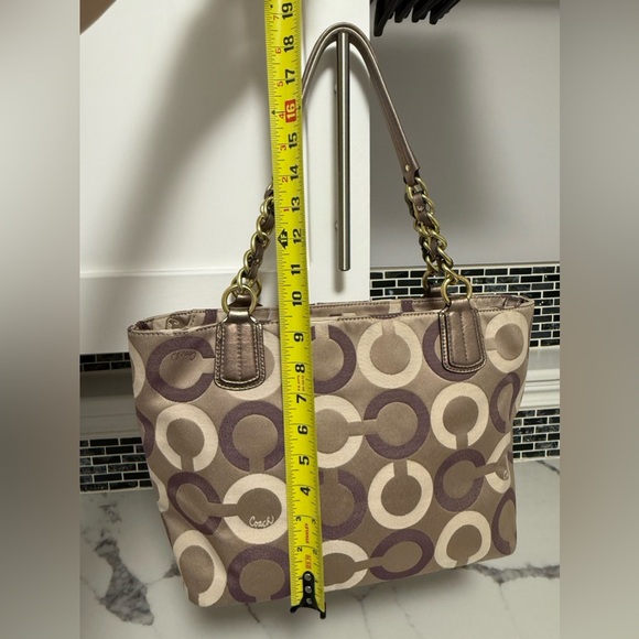 Coach Madison Op Art Tote - Picture 5 of 14